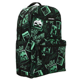 Kids Mincraft Backpack Beware Ender Man