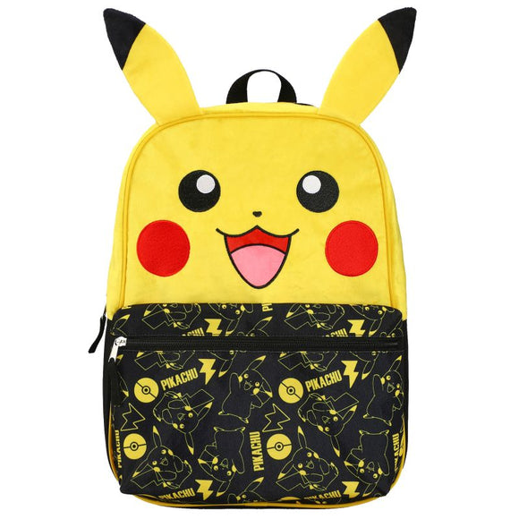 POKEMON KIDS - PIKACHU BACKPACK WITH EARS
