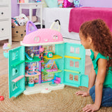 Gabby’s Dollhouse Purrfect Dollhouse with 2 Toy Figures, 8 Furniture Pieces, 3 Accessories, 2 Deliveries and Sounds