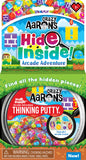 Crazy Aarons Putty: HIDE INSIDE!® ARCADE ADVENTURE 4" Tin