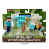 *** NEW FOR 2023 *** Minecraft Deluxe Figure 2PK Set