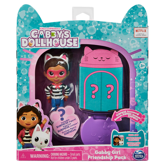 Gabby’s Dollhouse, Friendship Pack with Gabby Girl, Surprise Figure and Accessory