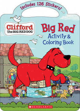 Big Red Activity & and Coloring Book (Clifford the Big Red Dog)