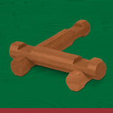 Lincoln Logs : 100th Anniversary Tin - 111 Piece Building Set