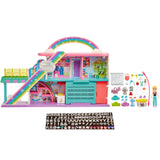 ** NEW FOR 2022** Polly Pocket™ Sweet Adventures Rainbow Mall™ Playset