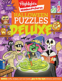 Halloween Highlights: Halloween Puzzles Deluxe and Sticker Book (Paperback)