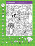 Halloween Highlights: Halloween Puzzles Deluxe and Sticker Book (Paperback)