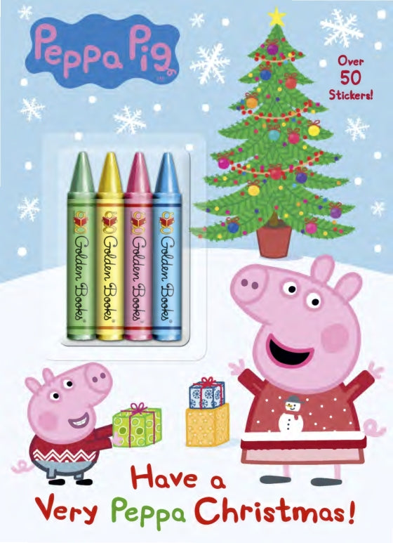 Have a Very Peppa Christmas! (Peppa Pig Coloring Activity Book) (Paperback)