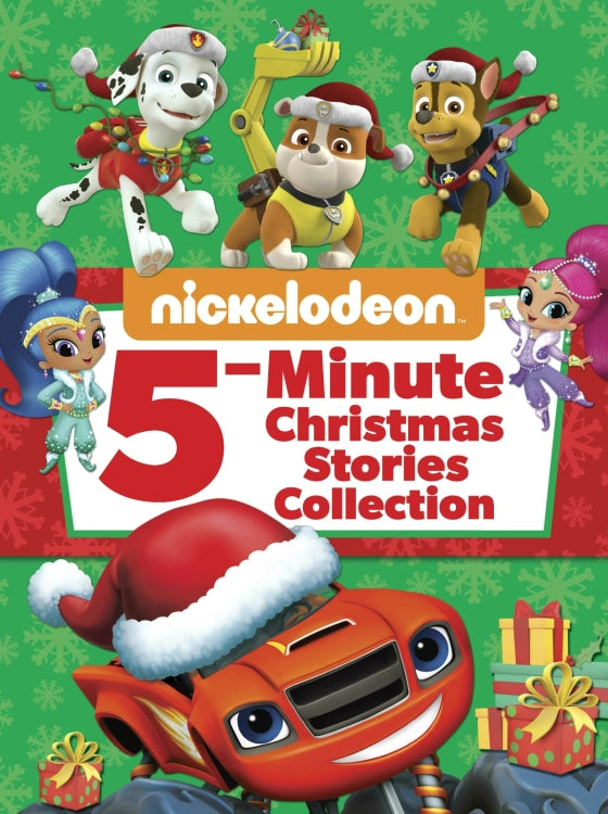 Nickelodeon 5-Minute Christmas Stories (Nickelodeon) (Hardcover)