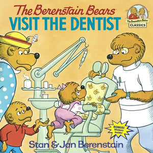 The Berenstain Bears Visit the Dentist - with bonus STICKERS! (paperback)