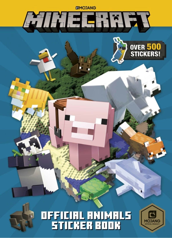 Minecraft Official Animals Sticker Book