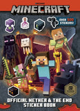 Minecraft Official the Nether and the End Sticker Book (PAPERBACK)