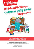Christmas Hidden Pictures Puffy Sticker Playscenes (Paperback)