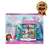 Gabby’s Dollhouse Purrfect Dollhouse with 2 Toy Figures, 8 Furniture Pieces, 3 Accessories, 2 Deliveries and Sounds