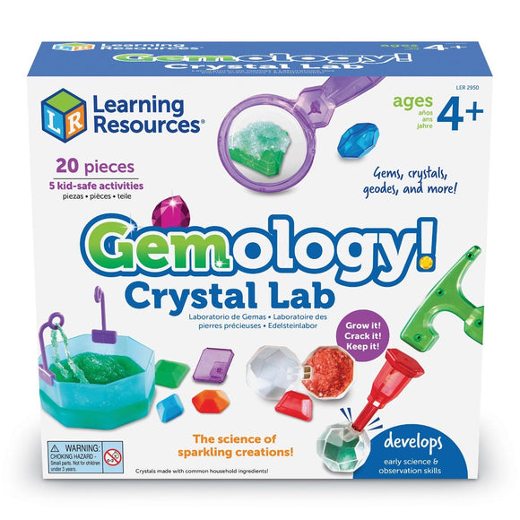 Learning Resources : Gemology! Crystal Lab
