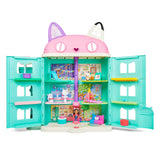 Gabby’s Dollhouse Purrfect Dollhouse with 2 Toy Figures, 8 Furniture Pieces, 3 Accessories, 2 Deliveries and Sounds
