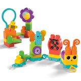 *** NEW FOR SPRING 2023 *** MEGA BLOKS Sensory Move N Groove Caterpillar (24 Pieces)