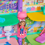Gabby’s Dollhouse Purrfect Dollhouse with 2 Toy Figures, 8 Furniture Pieces, 3 Accessories, 2 Deliveries and Sounds