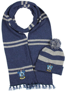 HARRY POTTER PREMIUM COLLECTION - Ravenclaw Blue Beanie Scarf Combo