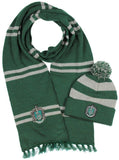 HARRY POTTER PREMIUM COLLECTION - Slytherin Green Beanie Scarf Combo