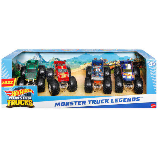 Hot Wheels® Monster Trucks (1:64) 4-Pack (Assorted packs)
