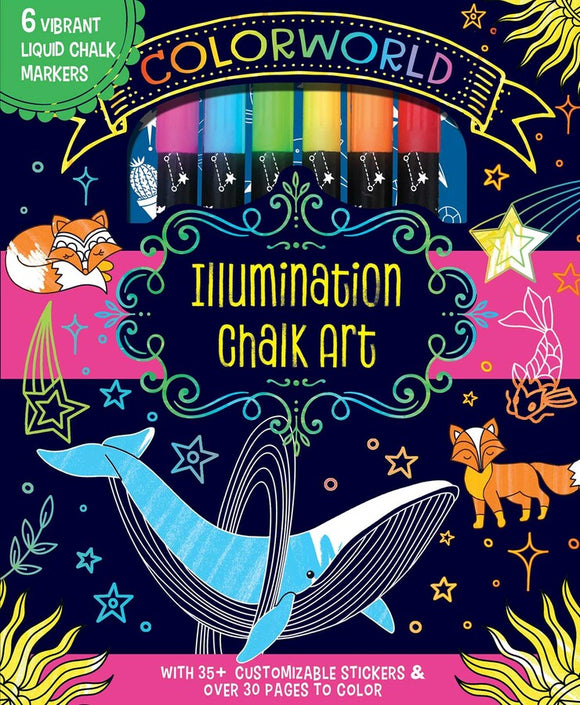 Illumination Chalk Art