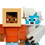 *** NEW FOR 2023 *** Minecraft Creator Series Mount Enderwood Yeti Scare Story Pack Figures (INCLUDES 3 DLC CODES)