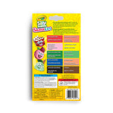 *** NEW FOR SPRING 2023 *** Crayola Silly Scents Smash-Ups Washable Slim Markers, 10 Count