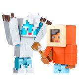 *** NEW FOR 2023 *** Minecraft Creator Series Mount Enderwood Yeti Scare Story Pack Figures (INCLUDES 3 DLC CODES)