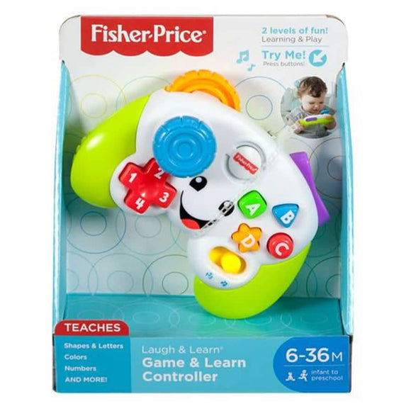 Fisher-Price :  Laugh & Learn - Game & Learn Controller With Lights Sounds And Learning Songs