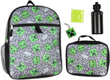 MINECRAFT - Kids 5pc Set Backpack