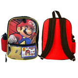 NINTENDO - SUPER MARIO BROS KIDS 5 PIECE BACKPACK SET
