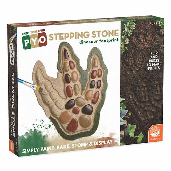 Mindware : Paint Your Own Stepping Stone - Dinosaur Footprint