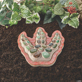 Mindware : Paint Your Own Stepping Stone - Dinosaur Footprint