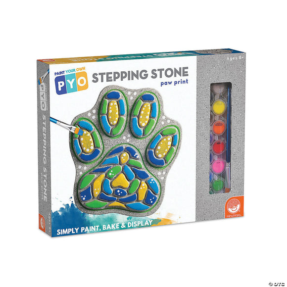 Mindeware : Paint Your Own Stepping Stone - Paw Print