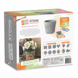 Paint Your Own Stone: ‭Mosaic Flower Pot