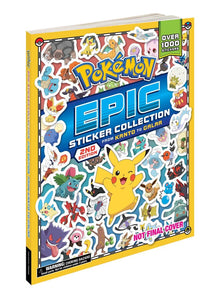 Pokémon Epic Sticker Collection 2nd Edition: From Kanto to Galar (OVER 1000 STICKERS)