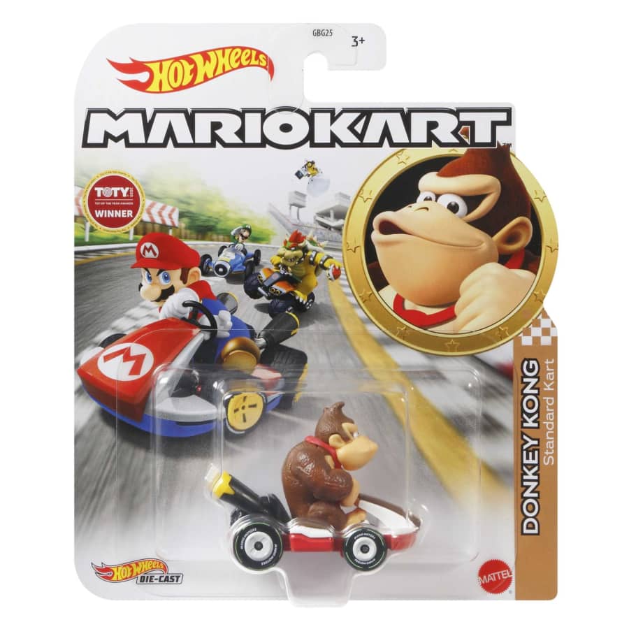 Mattel mario shop kart hot wheels