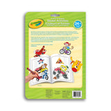 *** NEW FOR 2023 *** Crayola Colour & Shapes Sticker Activity Book, Whimsical Wheels