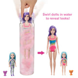 Barbie Color Reveal Gift Set, Tie-Dye Fashion Maker With 2 Barbie Dolls and over 50 Surprises