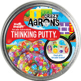 Crazy Aarons Putty: HIDE INSIDE!® ARCADE ADVENTURE 4" Tin