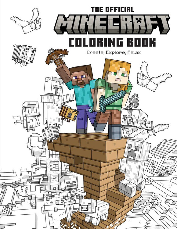 The Official Minecraft Coloring Book