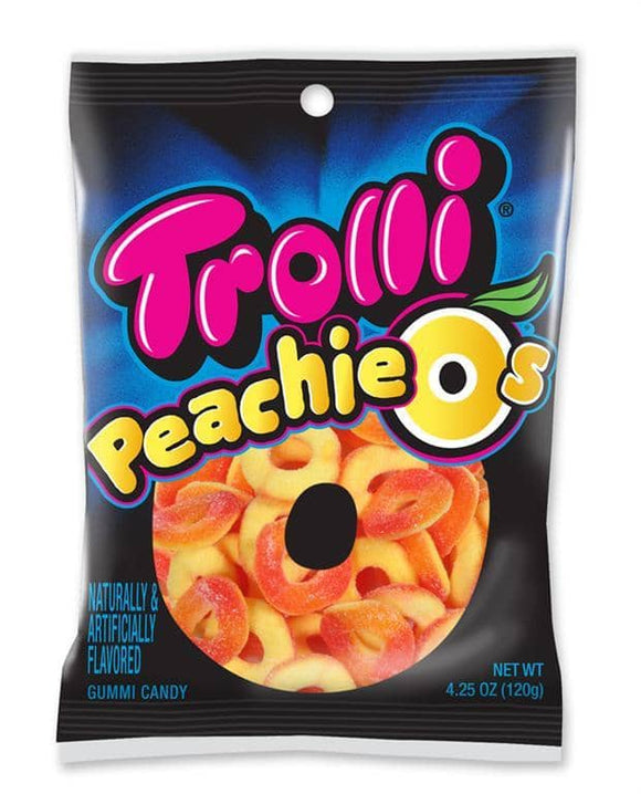 TROLLI PEG BAG - PEACHIE O 4.25 OZ