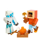 *** NEW FOR 2023 *** Minecraft Creator Series Mount Enderwood Yeti Scare Story Pack Figures (INCLUDES 3 DLC CODES)