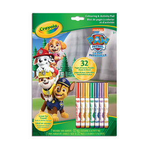 Crayola Colouring & Activity Book, Paw Patrol