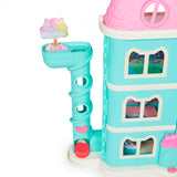 Gabby’s Dollhouse Purrfect Dollhouse with 2 Toy Figures, 8 Furniture Pieces, 3 Accessories, 2 Deliveries and Sounds