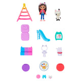Gabby’s Dollhouse Purrfect Dollhouse with 2 Toy Figures, 8 Furniture Pieces, 3 Accessories, 2 Deliveries and Sounds
