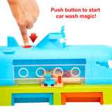 Disney And Pixar Cars Wash Playset, With Color-Changing Vehicle