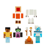 *** NEW FOR 2023 *** Minecraft Creator Series Mount Enderwood Yeti Scare Story Pack Figures (INCLUDES 3 DLC CODES)