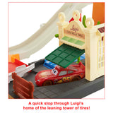 Disney And Pixar Cars Race & Go Playset With Storage Tub & 1 Car